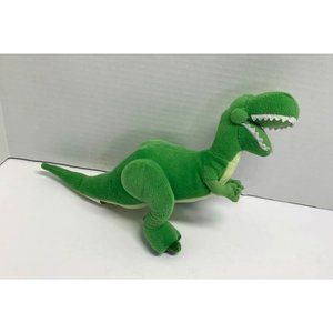 Disney Toy Story Pixar Plush Stuffed Toy Dinosaur TRex Rex 13 in L Green